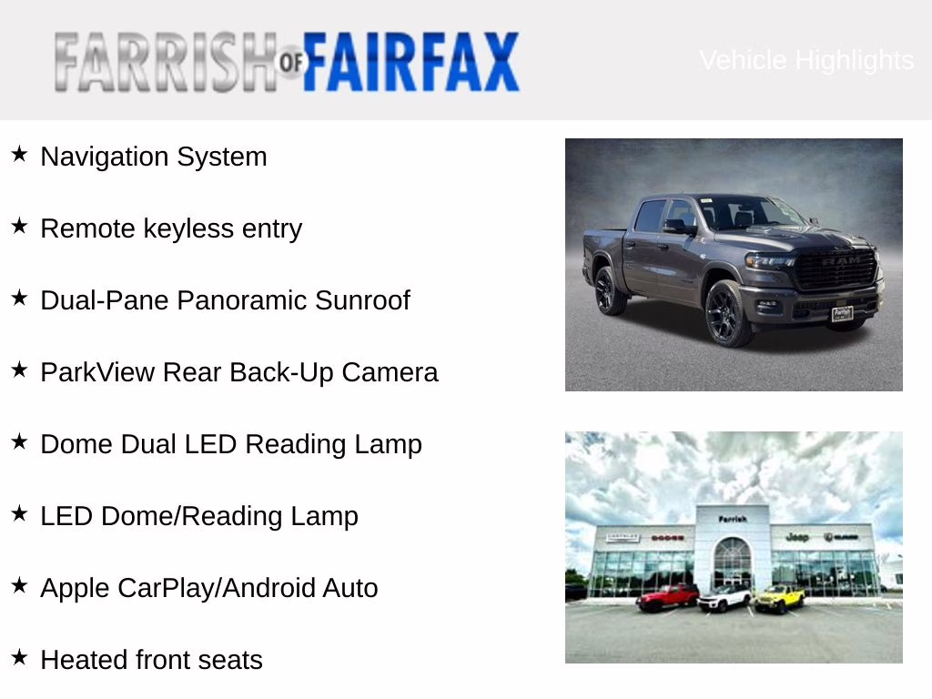 2026 Granite Crystal Metallic Clearcoat Ram 1500 Laramie 4X4 Truck