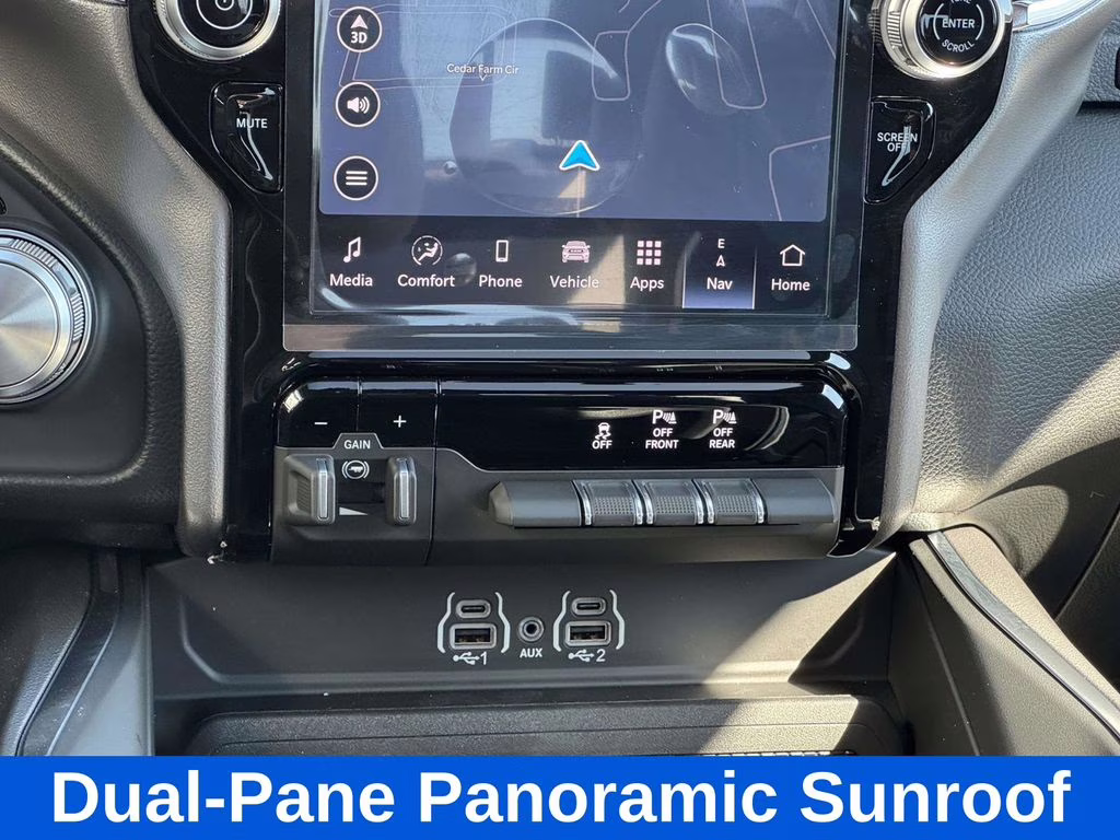 2026 Granite Crystal Metallic Clearcoat Ram 1500 Laramie 4X4 Truck