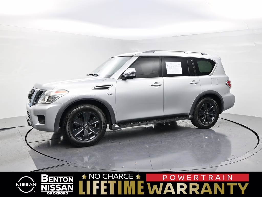 2020 Brilliant Silver Metallic Nissan Armada SL 4X4 SUV
