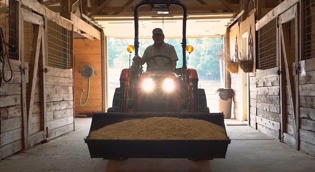 2026 Orange Bad Boy 3026H Loader w/ Industrial Tires