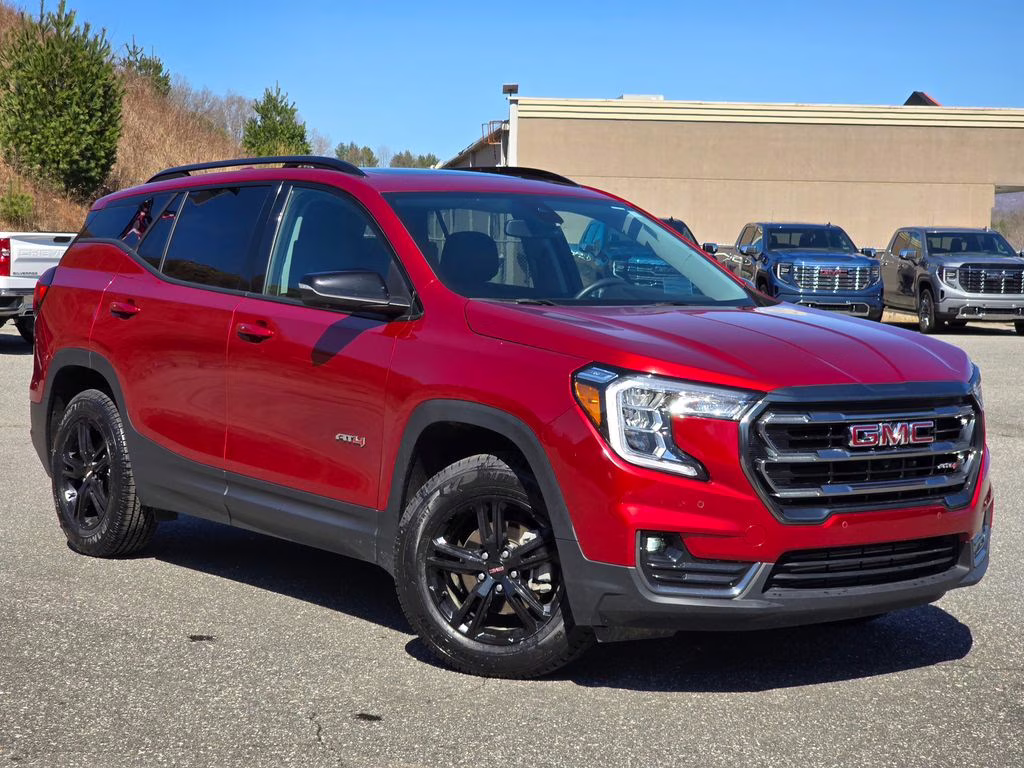 2024 Volcanic Red Tintcoat GMC Terrain AT4 AWD SUV