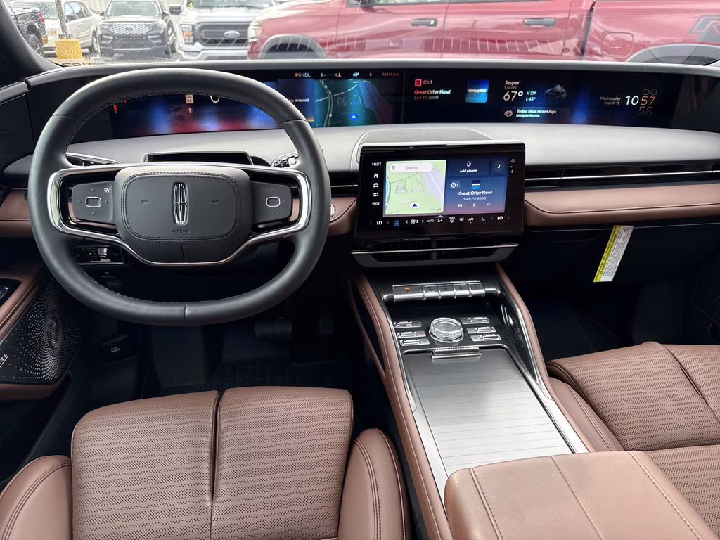 2026 White Platinum Clearcoat Metallic Lincoln Nautilus Reserve AWD SUV