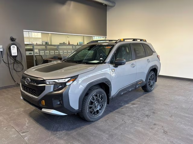 2026 Gray Subaru Forester Wilderness AWD SUV