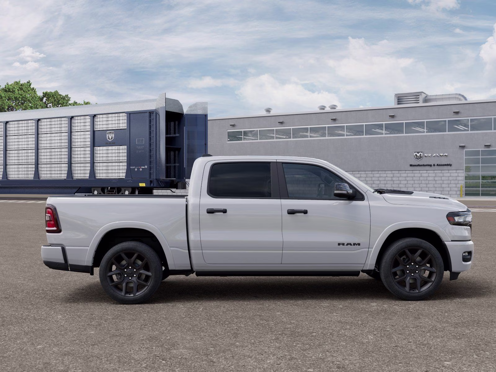 2026 Bright White Clearcoat Ram 1500 Laramie 4X4 Truck