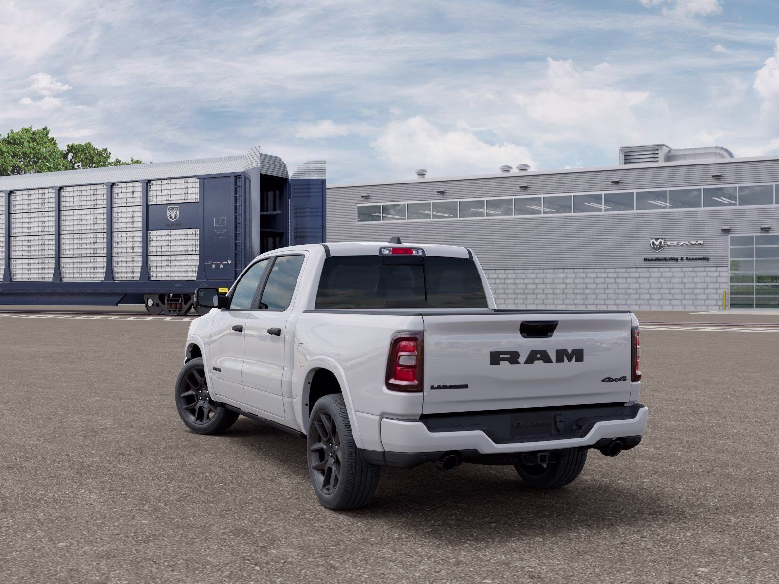2026 Bright White Clearcoat Ram 1500 Laramie 4X4 Truck