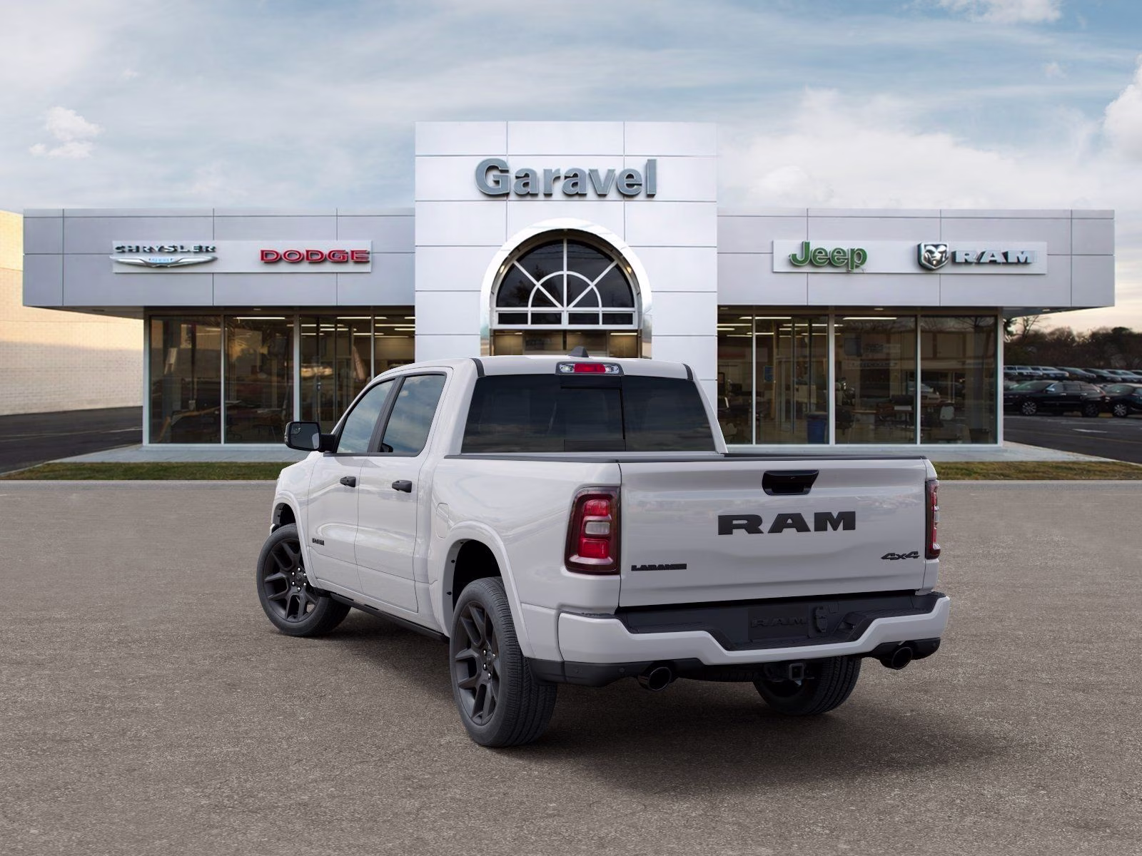 2026 Bright White Clearcoat Ram 1500 Laramie 4X4 Truck