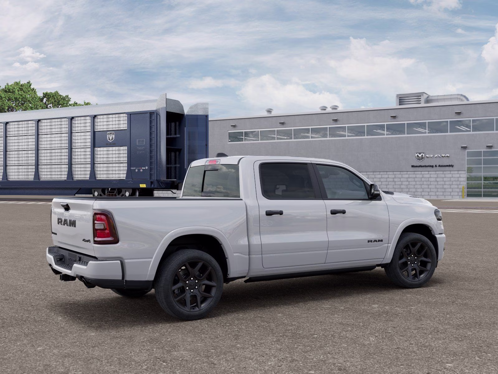 2026 Bright White Clearcoat Ram 1500 Laramie 4X4 Truck