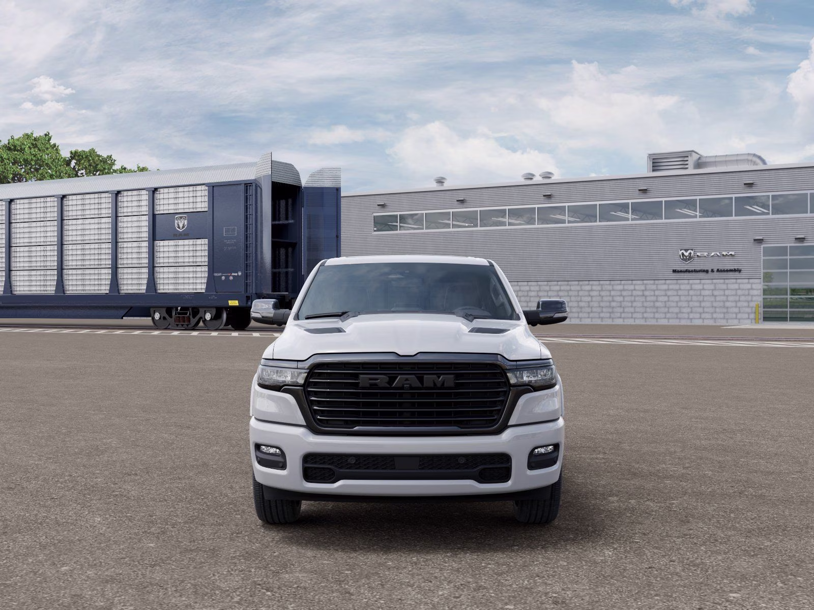 2026 Bright White Clearcoat Ram 1500 Laramie 4X4 Truck