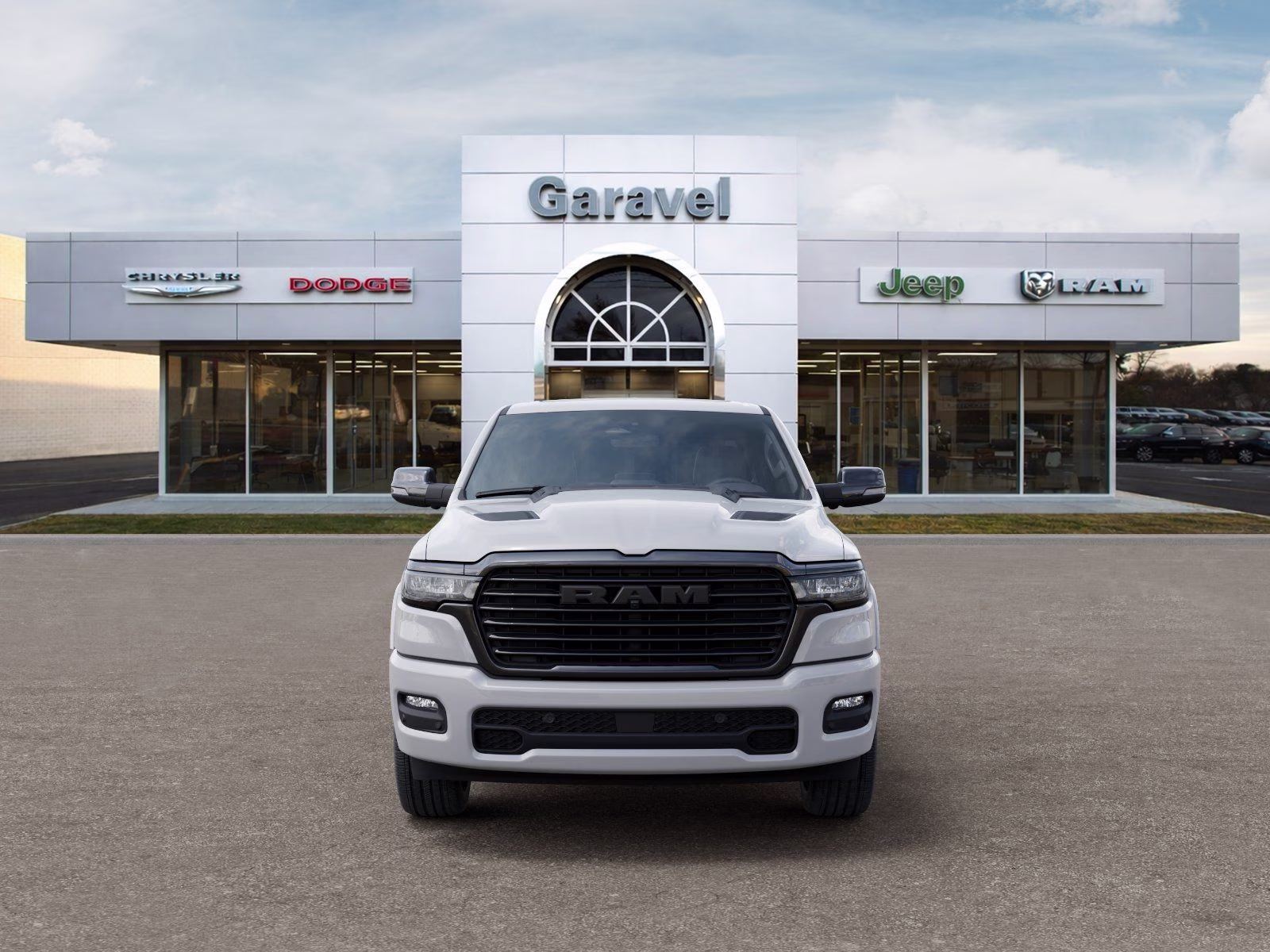 2026 Bright White Clearcoat Ram 1500 Laramie 4X4 Truck