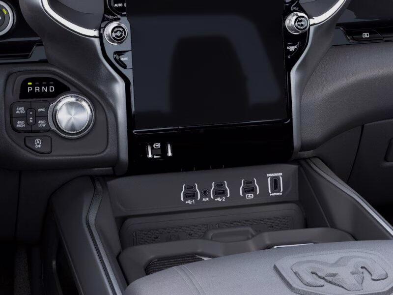 2026 Bright White Clear Coat Ram 1500 1500 Laramie Crew Cab 4x4 5'7' Box 4X4 Truck