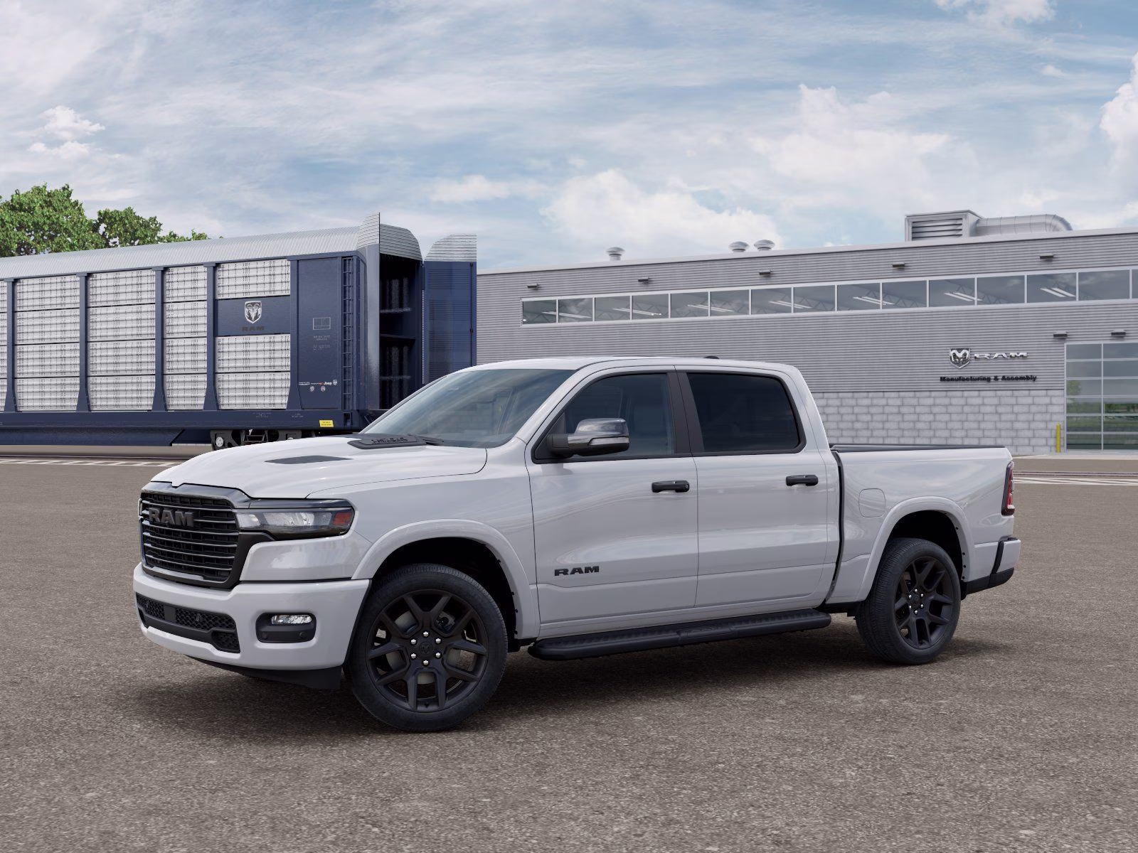 2026 Bright White Clearcoat Ram 1500 Laramie 4X4 Truck