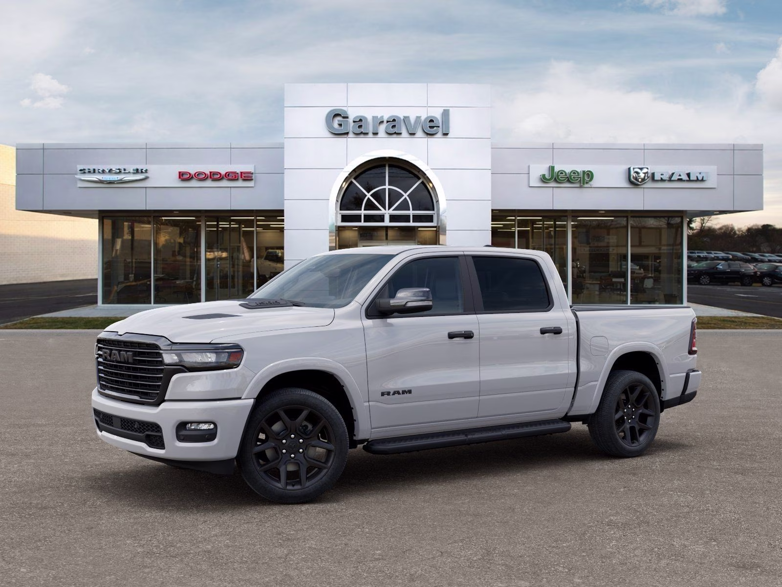 2026 Bright White Clearcoat Ram 1500 Laramie 4X4 Truck