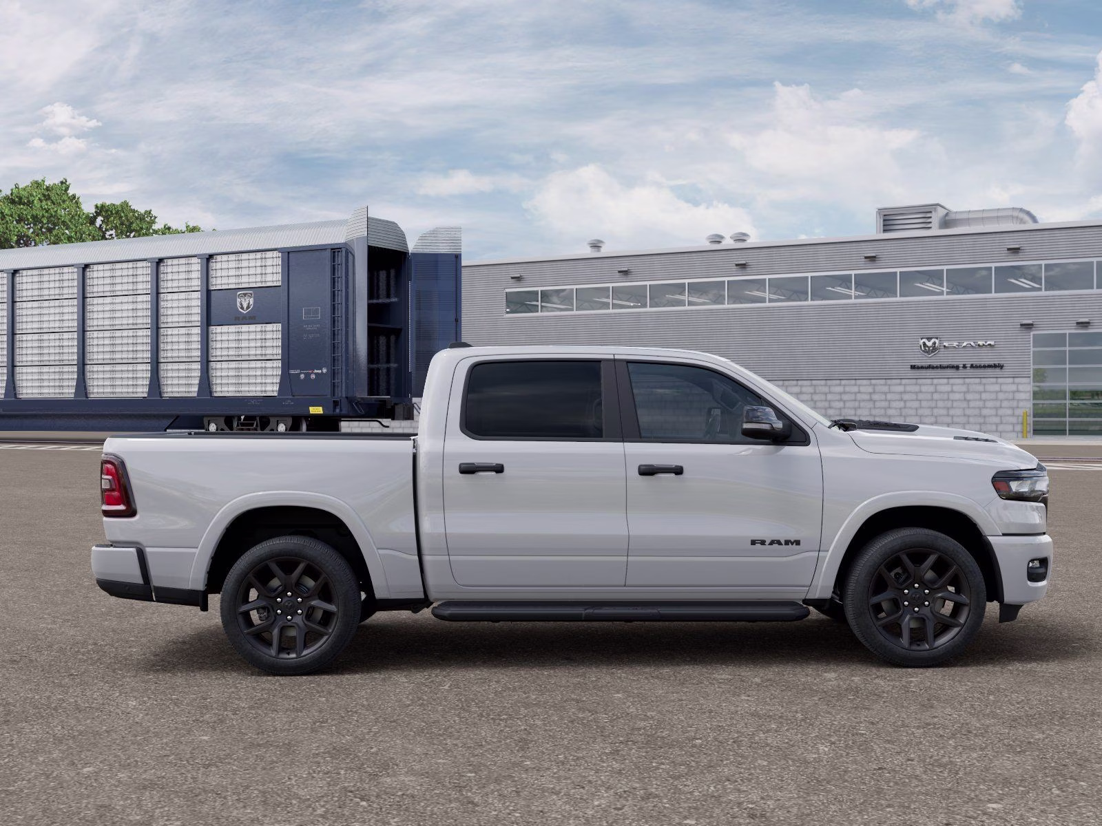 2026 Bright White Clearcoat Ram 1500 Laramie 4X4 Truck