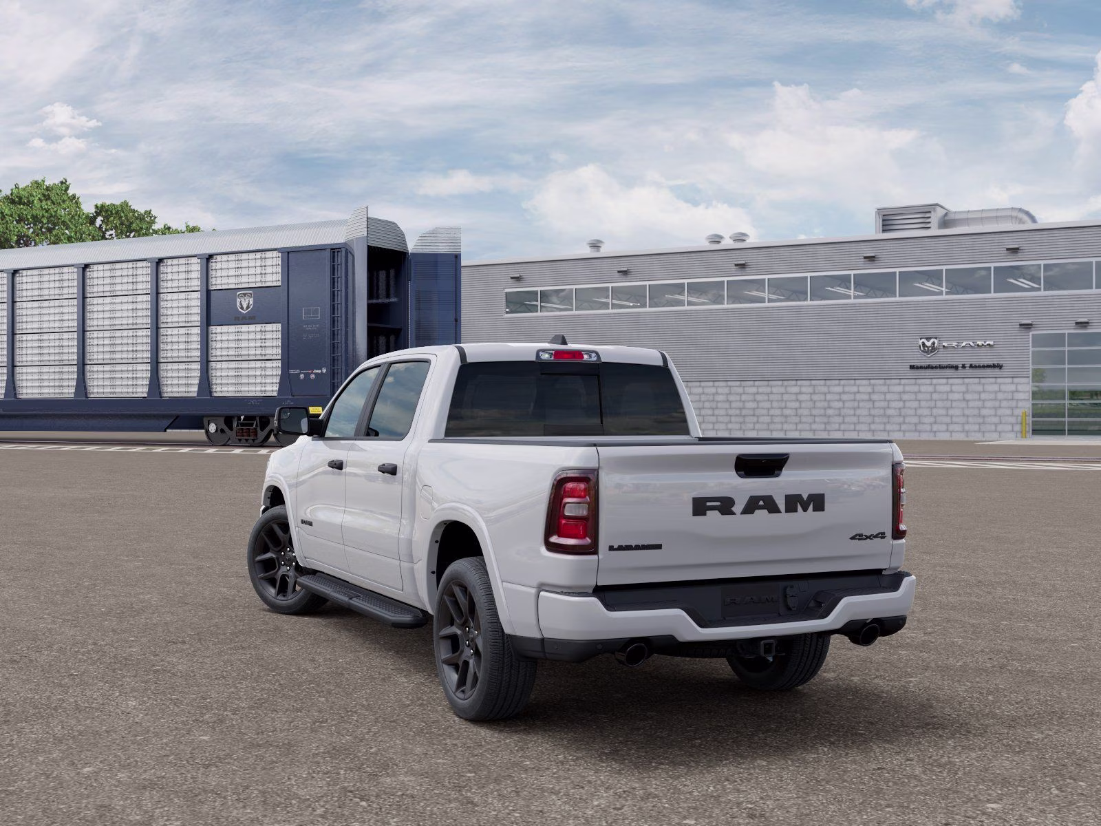 2026 Bright White Clearcoat Ram 1500 Laramie 4X4 Truck