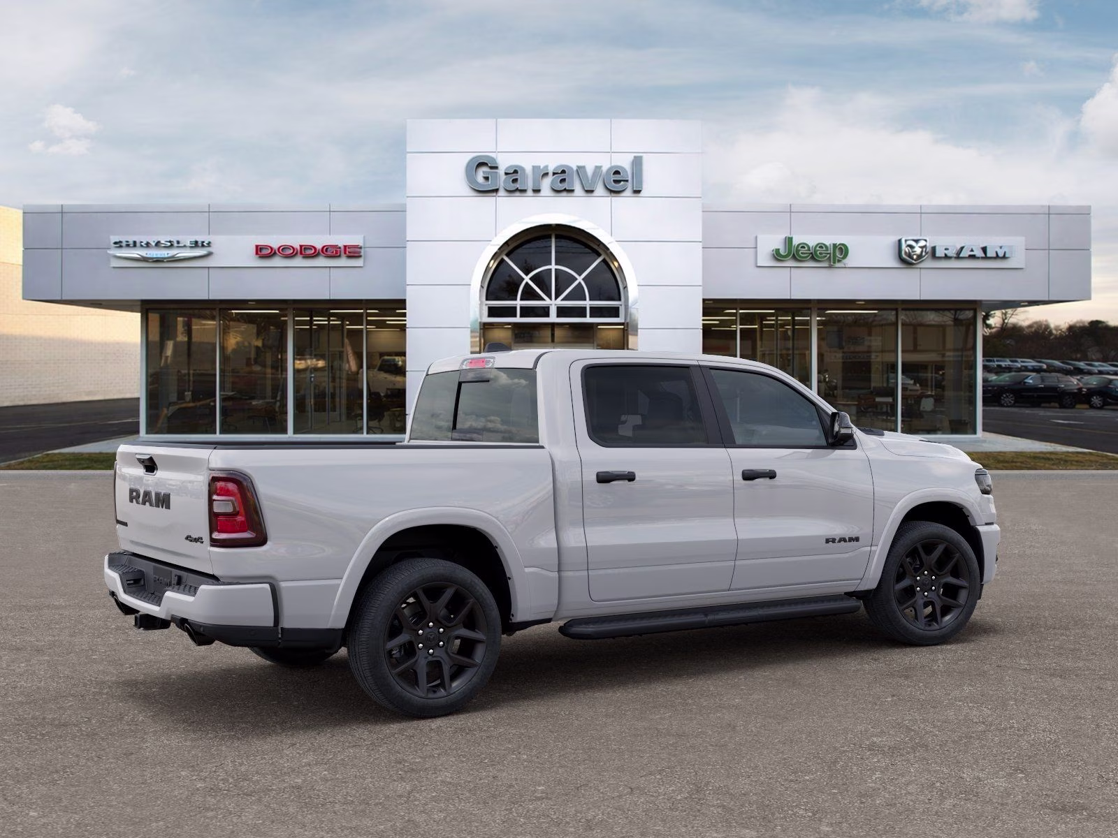 2026 Bright White Clearcoat Ram 1500 Laramie 4X4 Truck