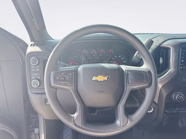 2026 Sterling Gray Metallic Chevrolet Silverado 1500 Custom 4X4 Truck