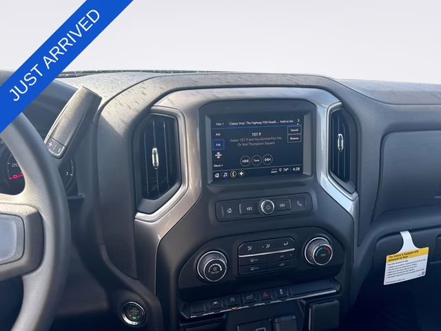 2026 Sterling Gray Metallic Chevrolet Silverado 1500 Custom 4X4 Truck