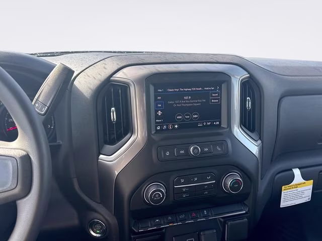 2026 Sterling Gray Metallic Chevrolet Silverado 1500 Custom 4X4 Truck