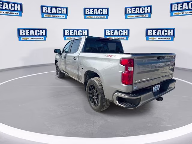 2026 Sterling Gray Metallic Chevrolet Silverado 1500 Custom 4X4 Truck