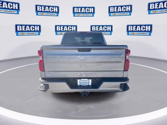 2026 Sterling Gray Metallic Chevrolet Silverado 1500 Custom 4X4 Truck