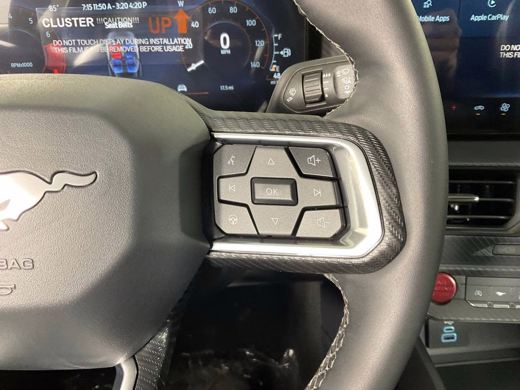 2026 Oxford White Ford Mustang EcoBoost RWD Coupe