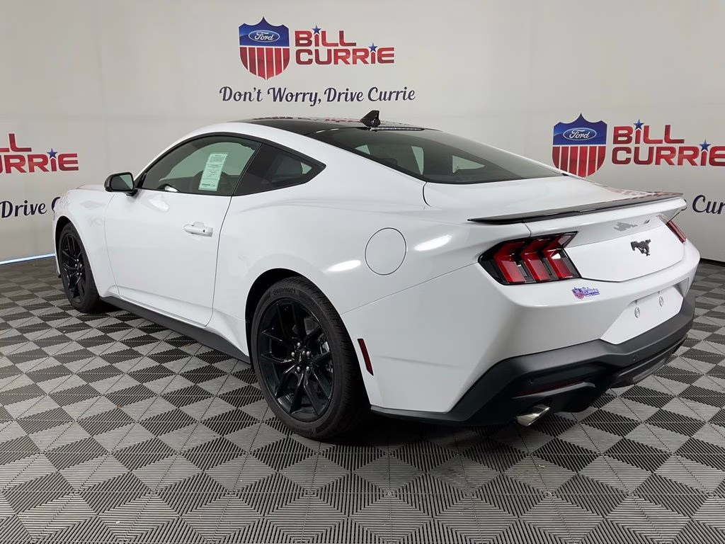 2026 Oxford White Ford Mustang EcoBoost RWD Coupe
