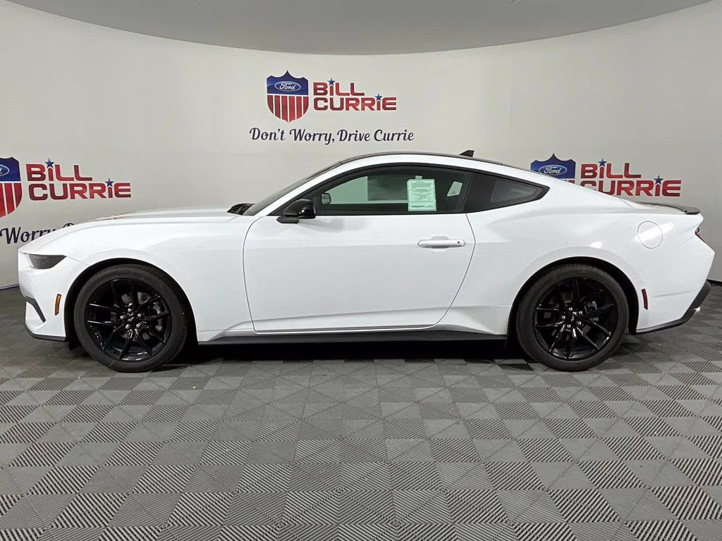 2026 Oxford White Ford Mustang EcoBoost RWD Coupe