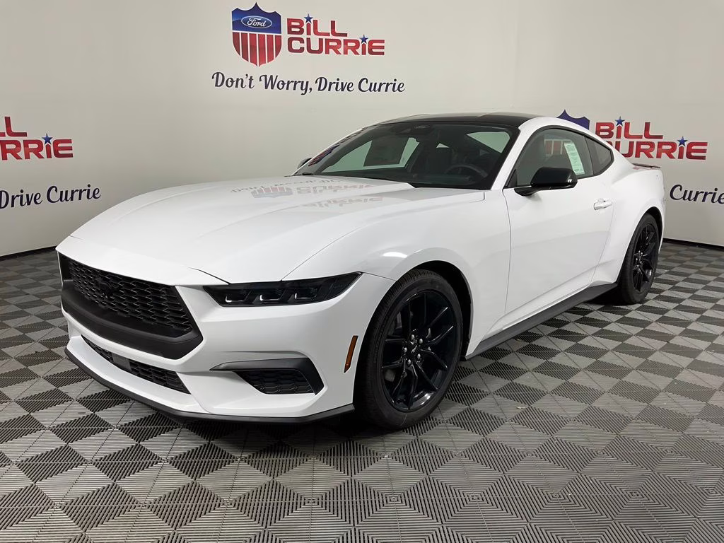 2026 Oxford White Ford Mustang EcoBoost RWD Coupe