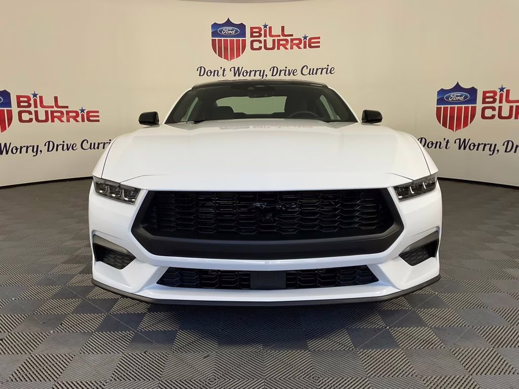 2026 Oxford White Ford Mustang EcoBoost RWD Coupe