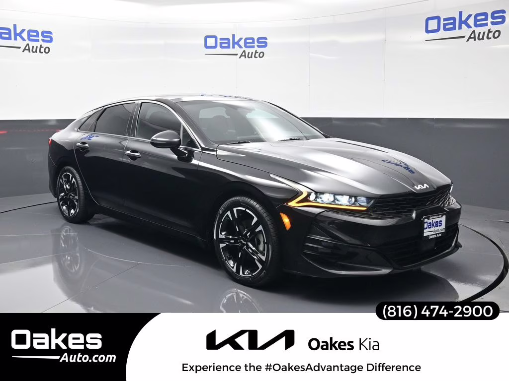 2022 Ebony Black Kia K5 GT-Line AWD Sedan