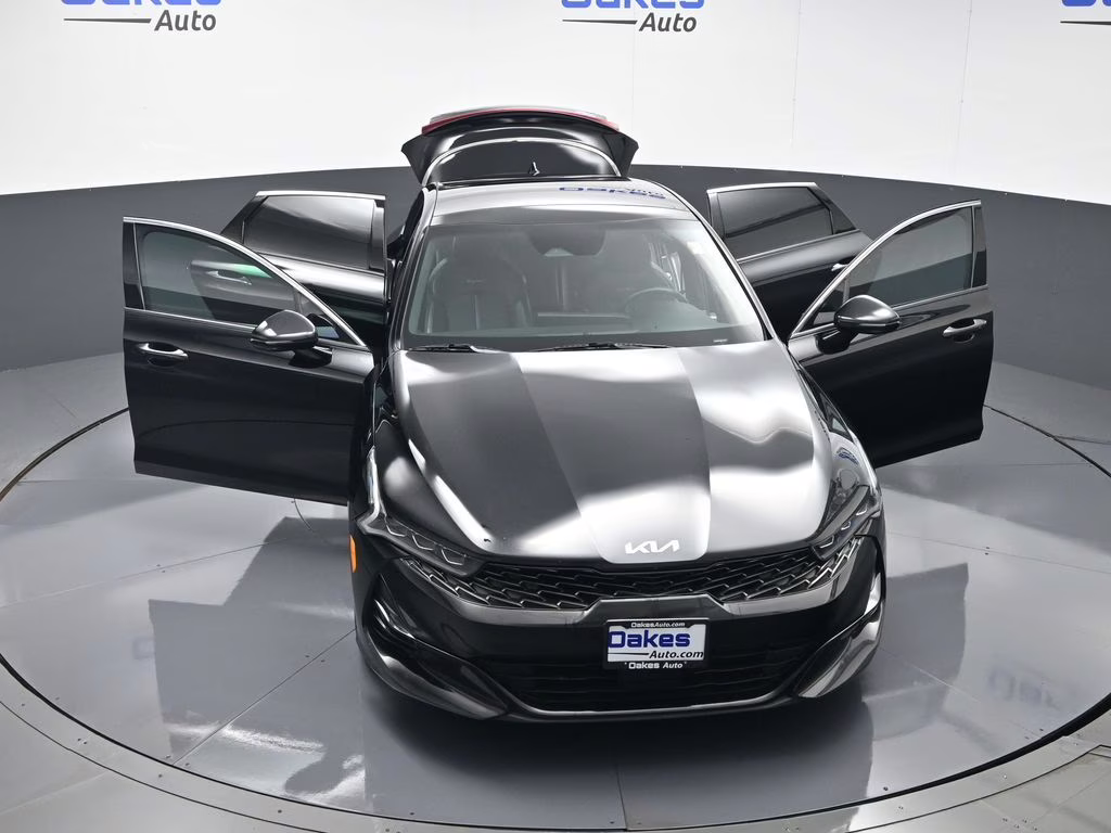 2022 Ebony Black Kia K5 GT-Line AWD Sedan