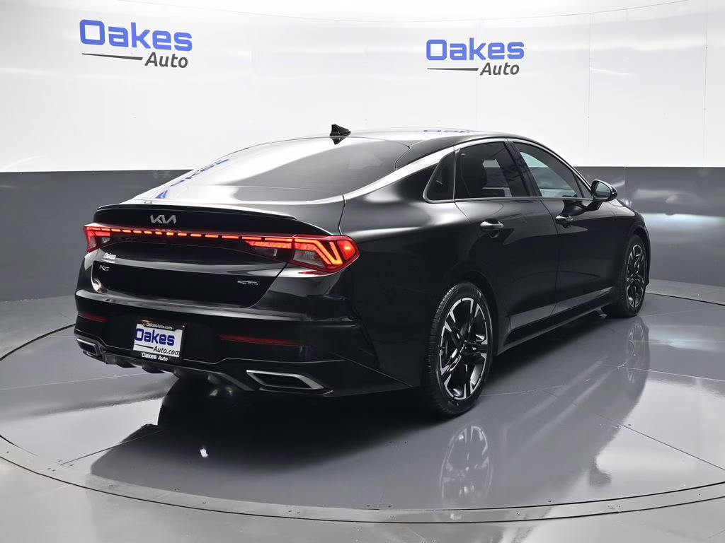 2022 Ebony Black Kia K5 GT-Line AWD Sedan