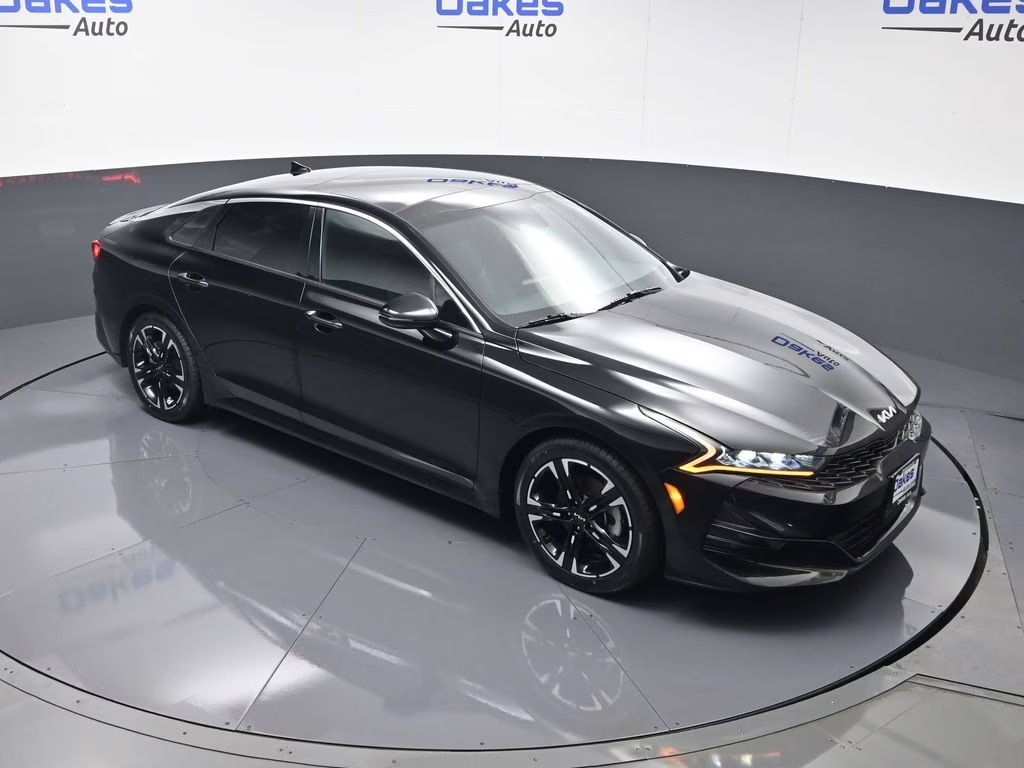 2022 Ebony Black Kia K5 GT-Line AWD Sedan