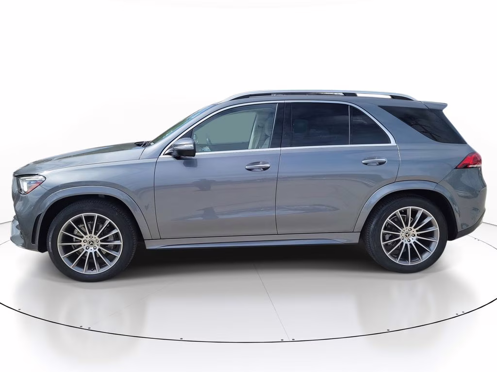 2021 Selenite Grey Metallic Mercedes-Benz GLE SUV GLE350 4MATIC AWD NAV LEATHER ROOF AWD SUV