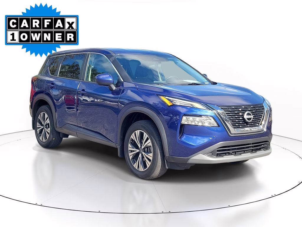 2023 Caspian Blue Metallic Nissan Rogue SV FWD SUV
