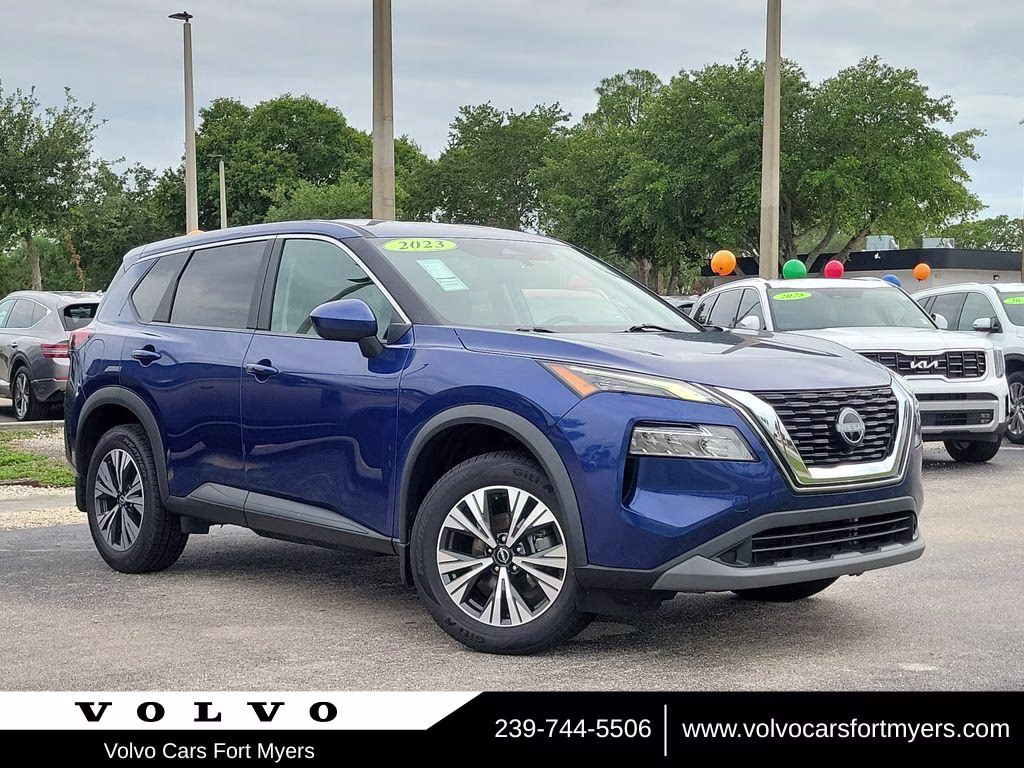 2023 Caspian Blue Metallic Nissan Rogue SV FWD SUV