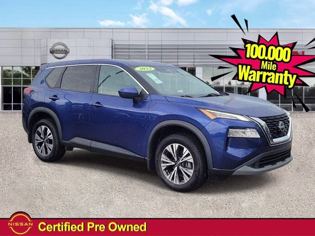 2023 Caspian Blue Metallic Nissan Rogue SV FWD SUV