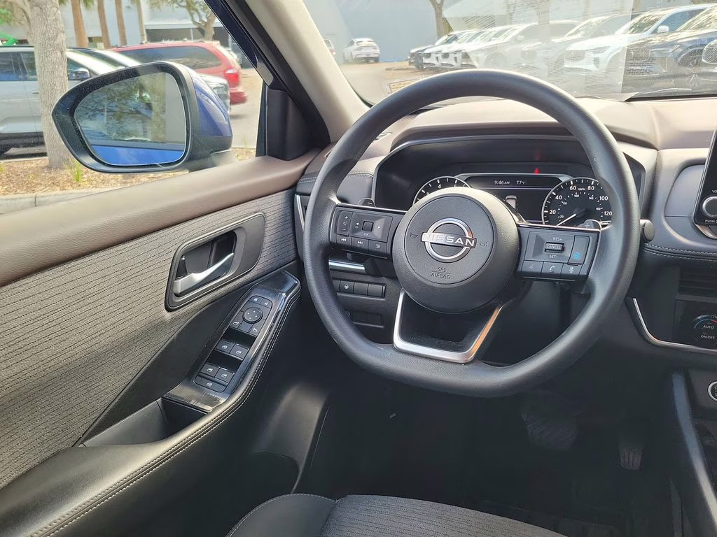 2023 Caspian Blue Metallic Nissan Rogue SV FWD SUV