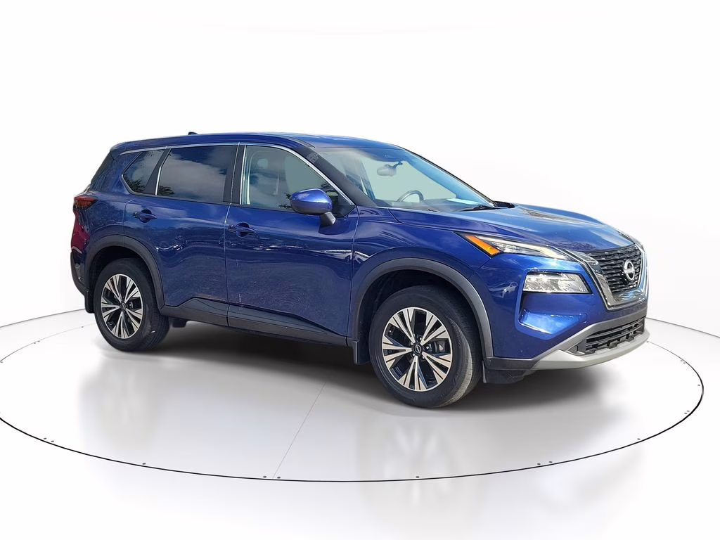 2023 Caspian Blue Metallic Nissan Rogue SV FWD SUV
