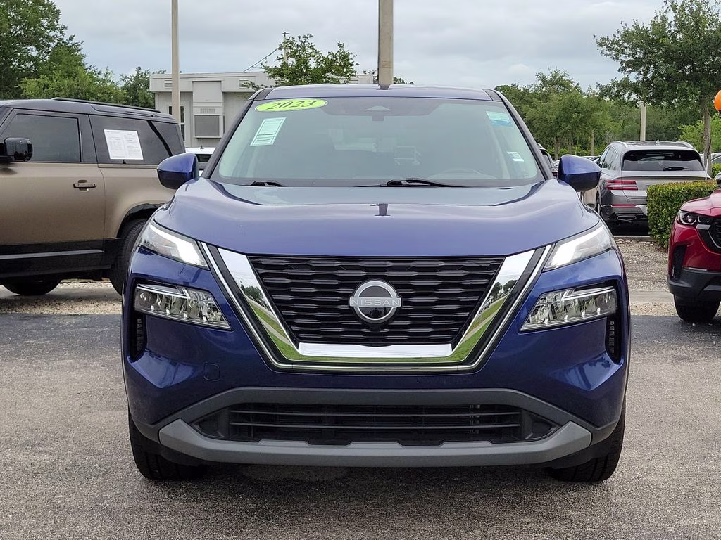 2023 Caspian Blue Metallic Nissan Rogue SV FWD SUV