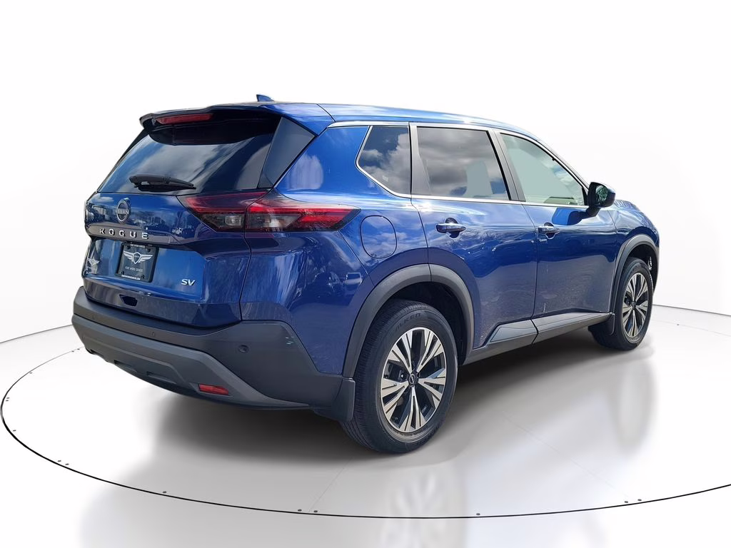 2023 Caspian Blue Metallic Nissan Rogue SV FWD SUV
