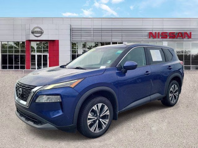 2023 Caspian Blue Metallic Nissan Rogue SV FWD SUV