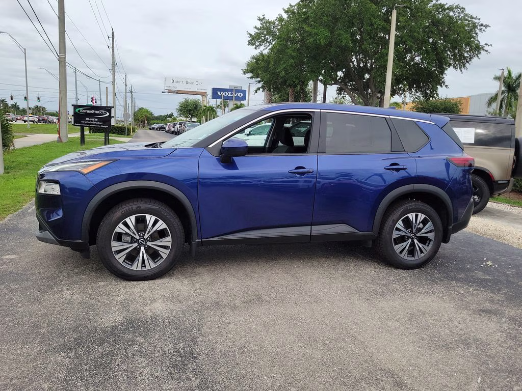 2023 Caspian Blue Metallic Nissan Rogue SV FWD SUV