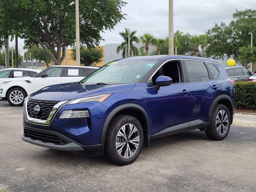 2023 Caspian Blue Metallic Nissan Rogue SV FWD SUV