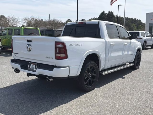 2022 Bright White Clearcoat Ram 1500 Laramie 4X4 Truck