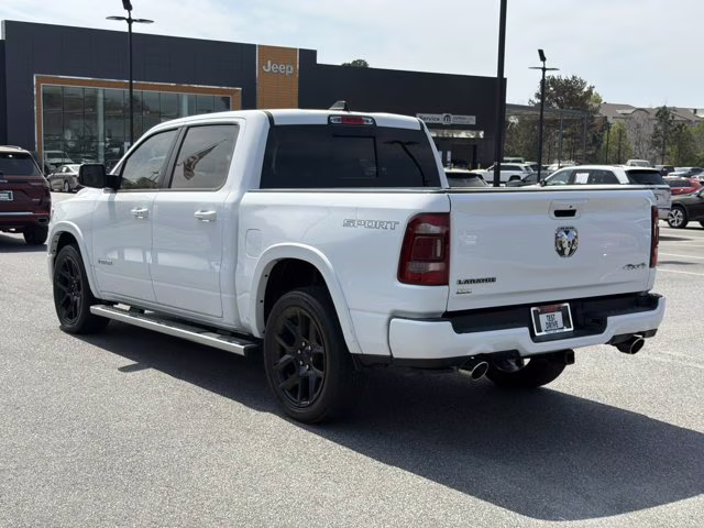 2022 Bright White Clearcoat Ram 1500 Laramie 4X4 Truck