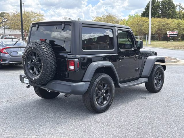 2022 Black Clearcoat Jeep Wrangler Willys 4X4 Convertible