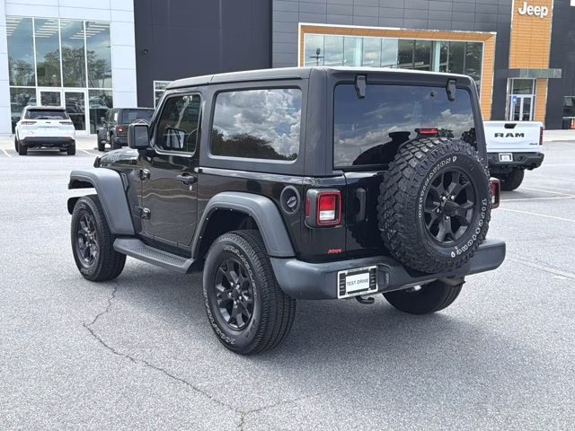 2022 Black Clearcoat Jeep Wrangler Willys 4X4 Convertible