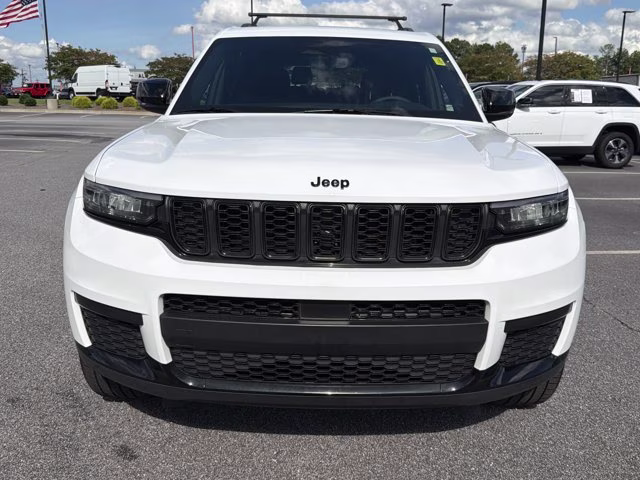 2023 Bright White Clearcoat Jeep Grand Cherokee L Altitude RWD SUV