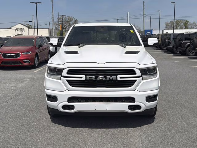 2022 Bright White Clearcoat Ram 1500 Laramie 4X4 Truck